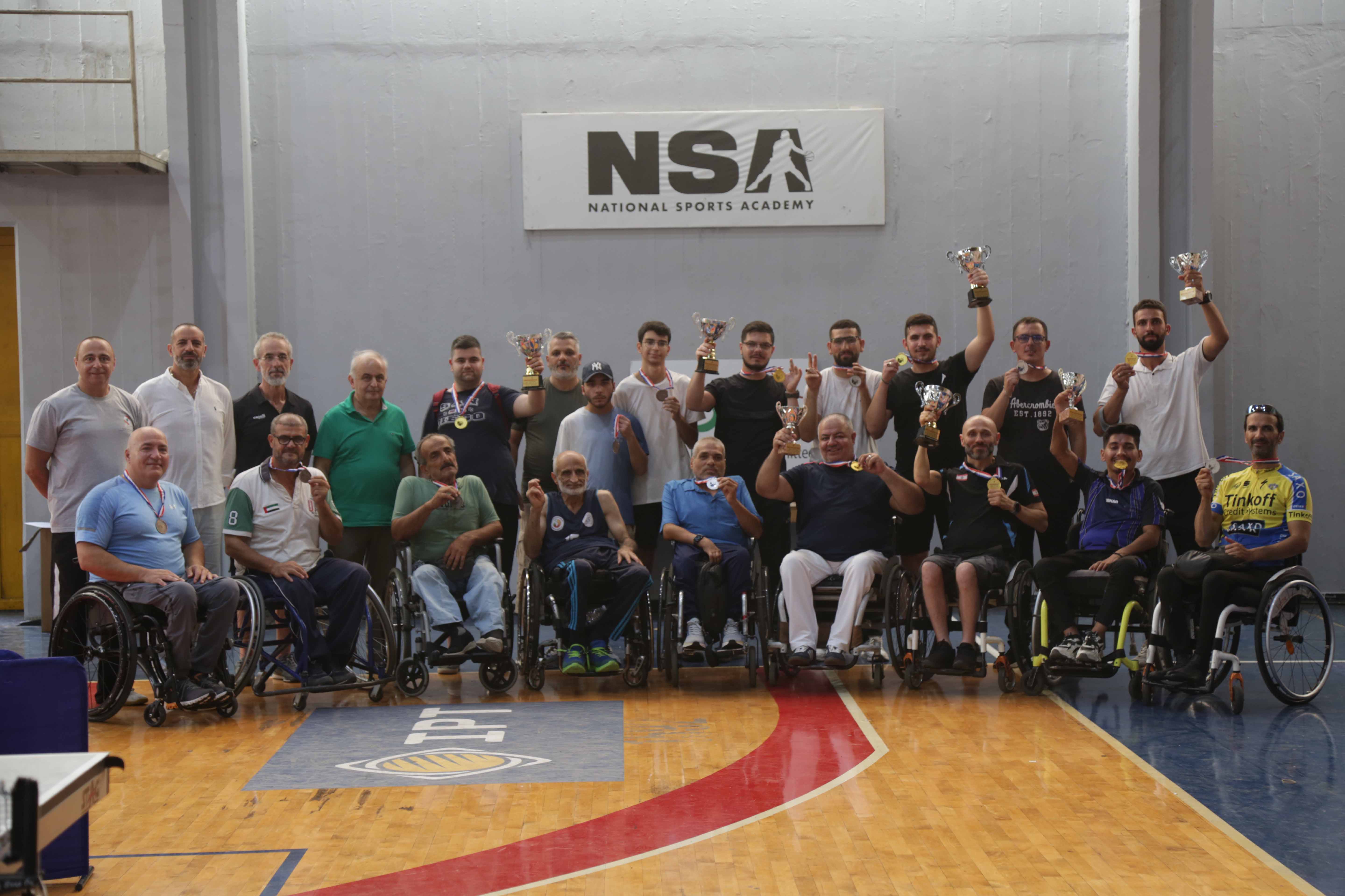 نادي المجد الرياضي يحقق المراكز الأولى في دورة كرة الطاولة التي نظّمها الإتّحاد اللبناني