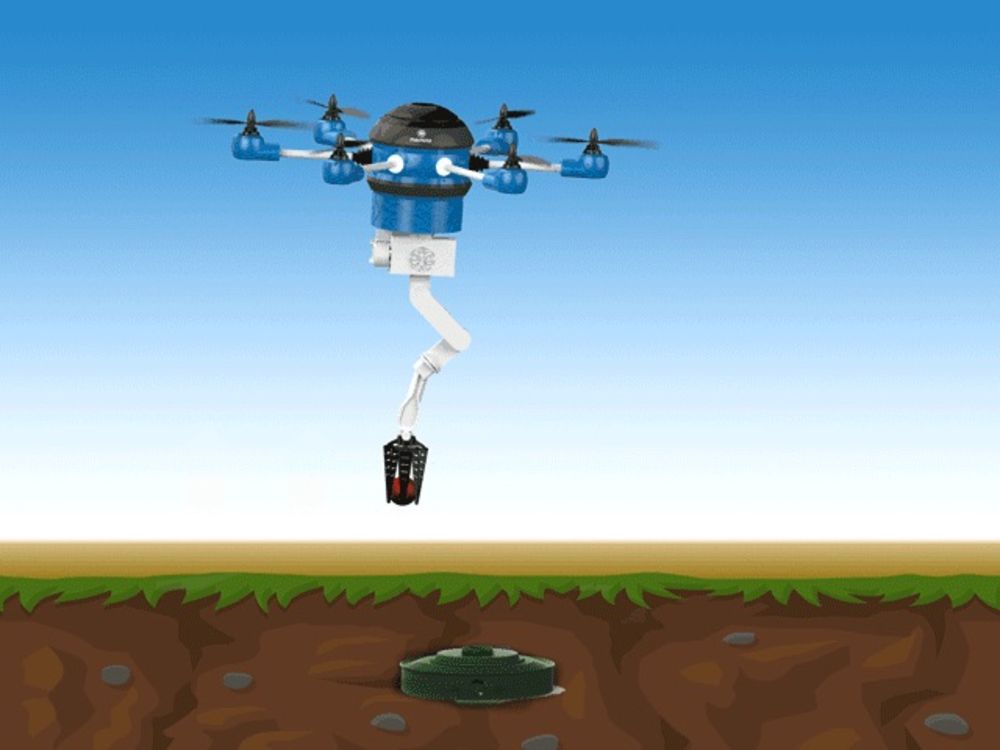 الطائرات من دون طيار Mine Kafon Drone