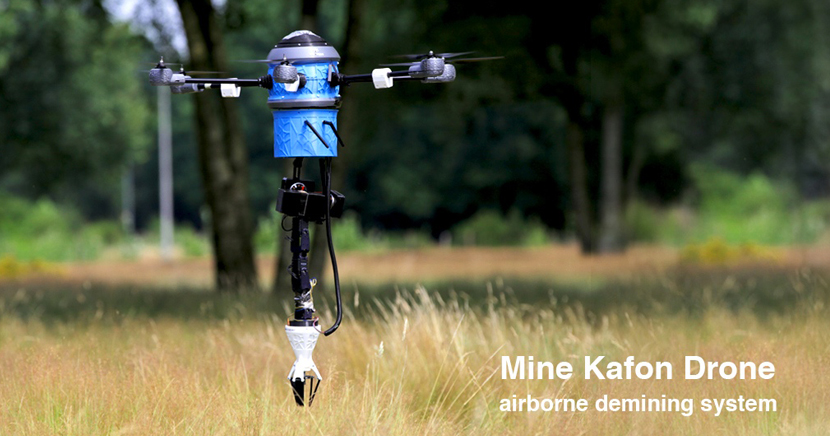 الطائرات من دون طيار Mine Kafon Drone